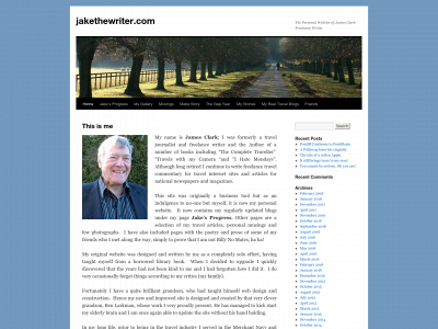 jakethewriter.com snapshot