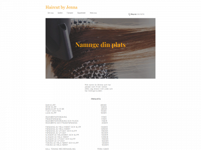 haircutbyjenna.se snapshot