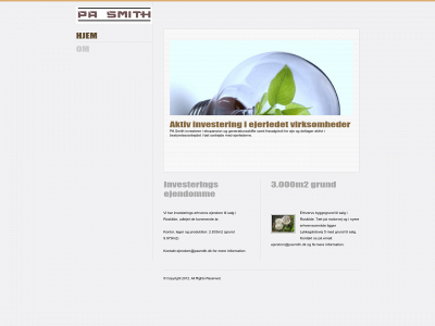 pasmith.dk snapshot