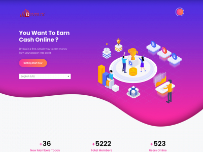 divbux.com snapshot