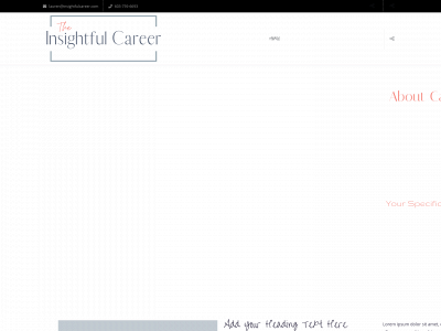 insightfulcareer.com snapshot