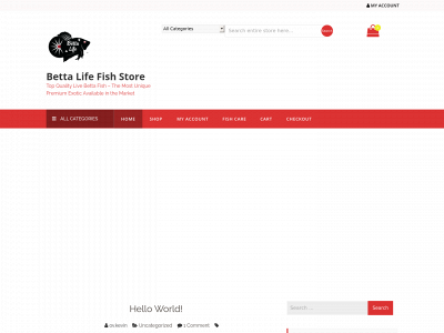 bettalifefishstore.com snapshot