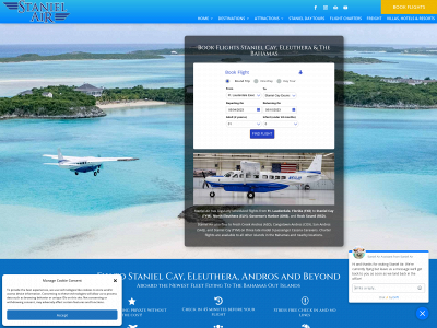 stanielair.com snapshot