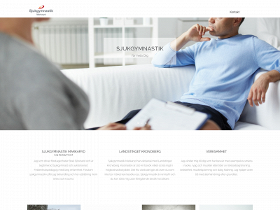 sjukgymnastikmarkaryd.se snapshot