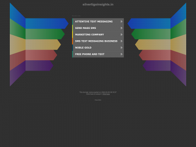silvertigoinsights.in snapshot
