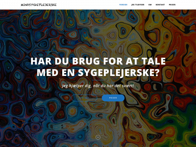mindsygeplejerske.dk snapshot