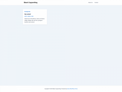 blachcopywriting.dk snapshot