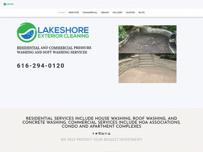www.lakeshorepowerwash.com snapshot
