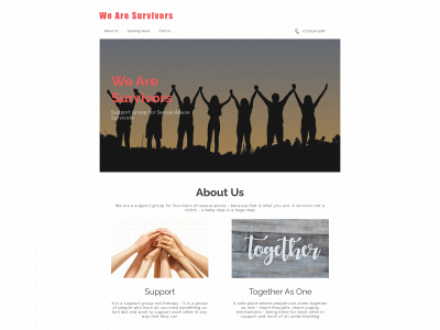 wearesurvivors.co.uk snapshot