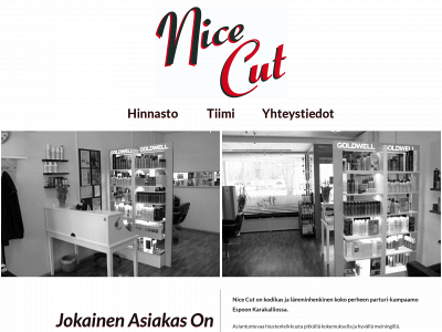 nicecut.fi snapshot