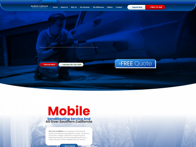 mobilesandblastingservice.com snapshot
