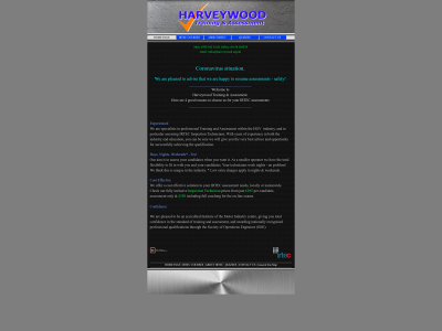 harveywood.org.uk snapshot