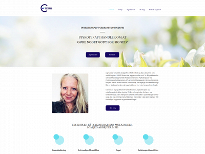sorgenfri-terapi.dk snapshot