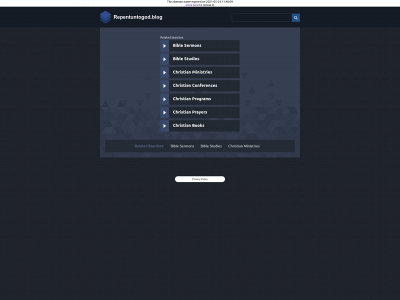 repentuntogod.blog snapshot