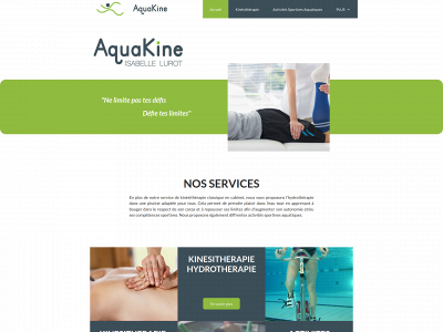 aqua-kine.be snapshot