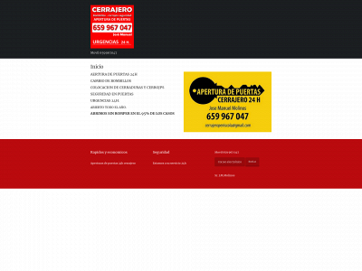 cerrajerosalcossebre.com snapshot
