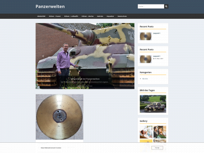 panzerwelten.info snapshot