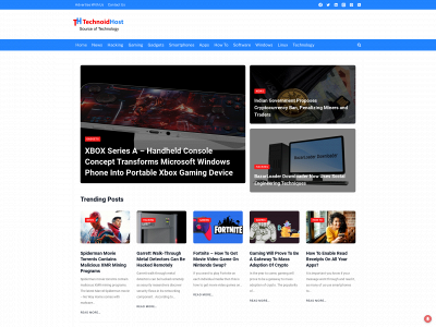 technoidhost.com snapshot