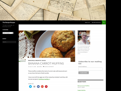 therecipereaper.com snapshot
