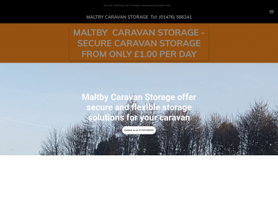 maltbycaravanstorage.com snapshot