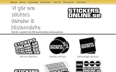 stickersonline.se snapshot