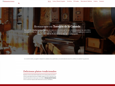 www.restauranteelcamino.com snapshot