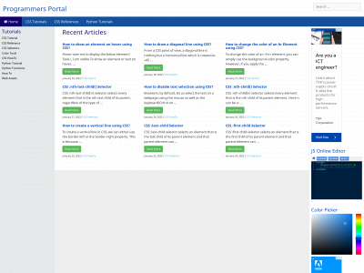 programmersportal.com snapshot