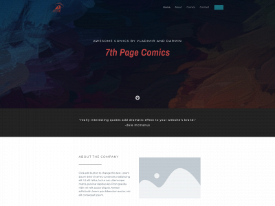 7thpagecomics.com snapshot