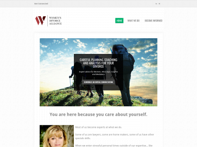 womensdivorcealliance.com snapshot