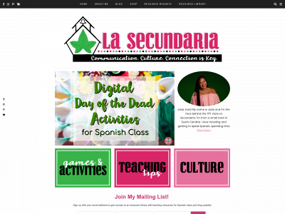 lasecundaria.org snapshot