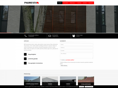 pauresta.lt snapshot