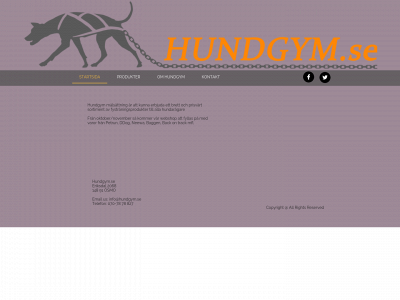 hundgym.se snapshot
