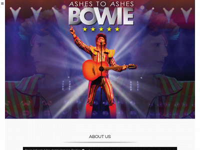 bowietheshow.com snapshot