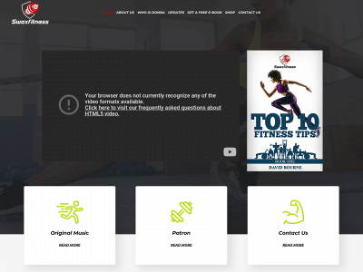 swaxfitness.com snapshot