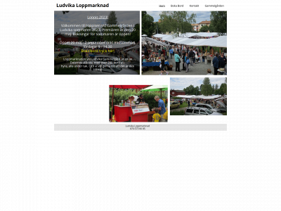 ludvikaloppmarknad.se snapshot