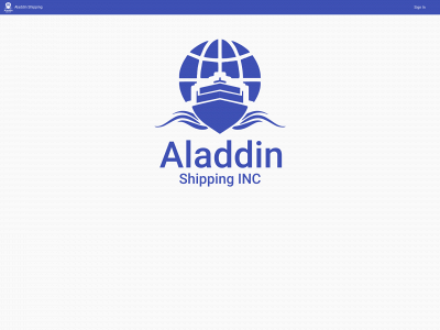 aladdinshipping.com snapshot