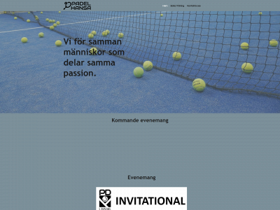 padelhansa.se snapshot