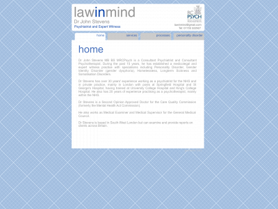 lawinmind.com snapshot