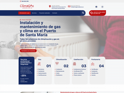 climagasandalucia.es snapshot