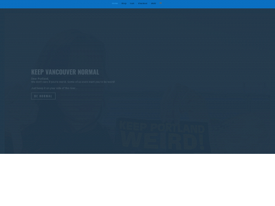keepvancouvernormal.com snapshot
