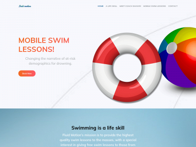 fluidmotionswimming.com snapshot