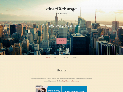 closetxchange.com snapshot