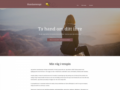 humlanterapi.se snapshot
