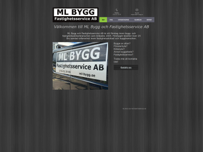 ml-bygg.se snapshot