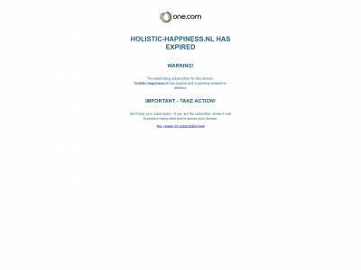 holistic-happiness.nl snapshot