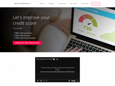thecreditgal.com snapshot
