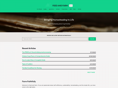 feedandfarm.org snapshot