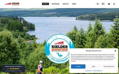 kieldermarathon.com snapshot
