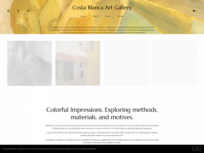 costablancaartgallery.com snapshot