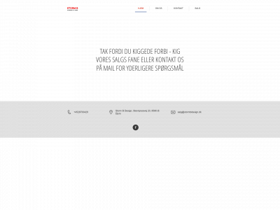 stormbdesign.dk snapshot